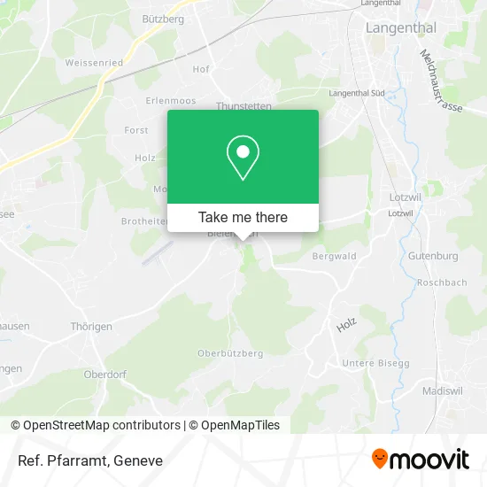 Ref. Pfarramt map