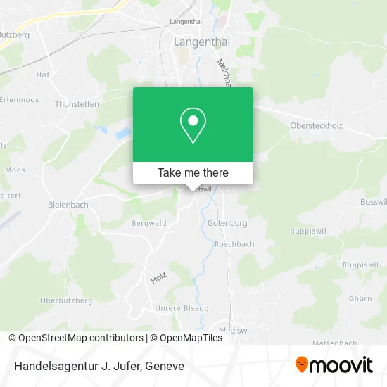 Handelsagentur J. Jufer map