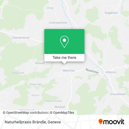Naturheilpraxis Brändle map