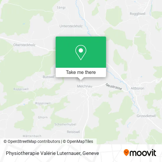 Physiotherapie Valérie Luternauer plan