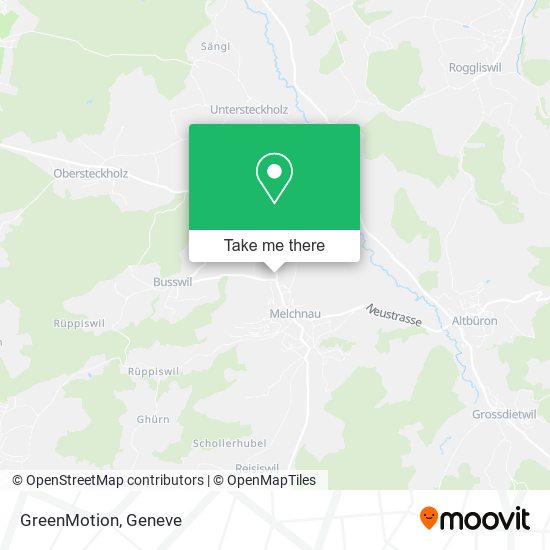 GreenMotion map