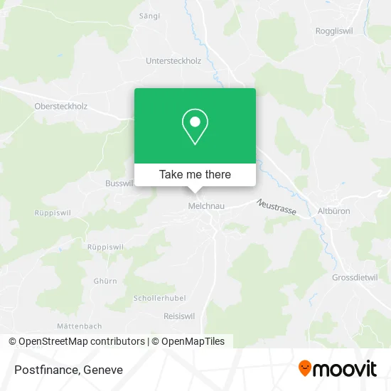 Postfinance map
