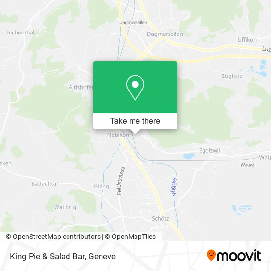King Pie & Salad Bar map
