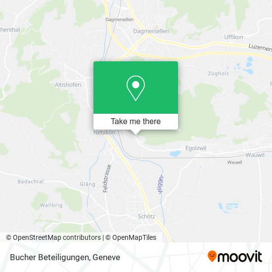 Bucher Beteiligungen map
