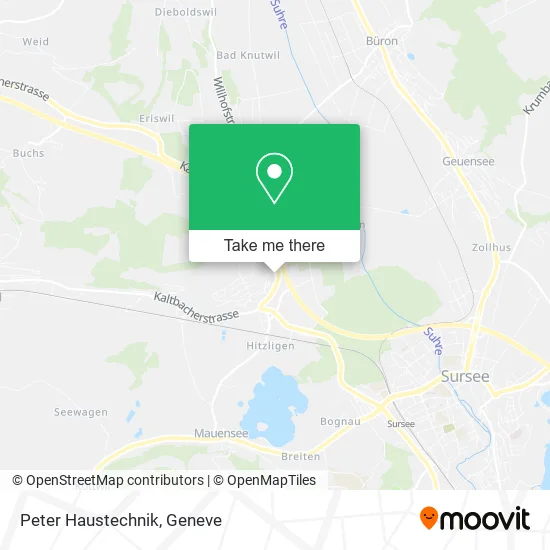 Peter Haustechnik map