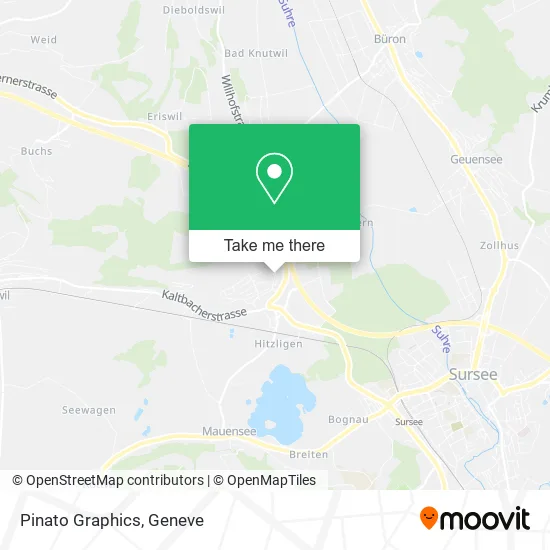 Pinato Graphics map