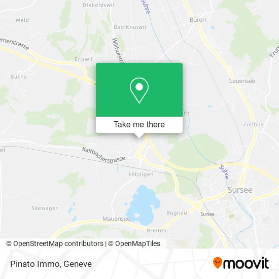 Pinato Immo map