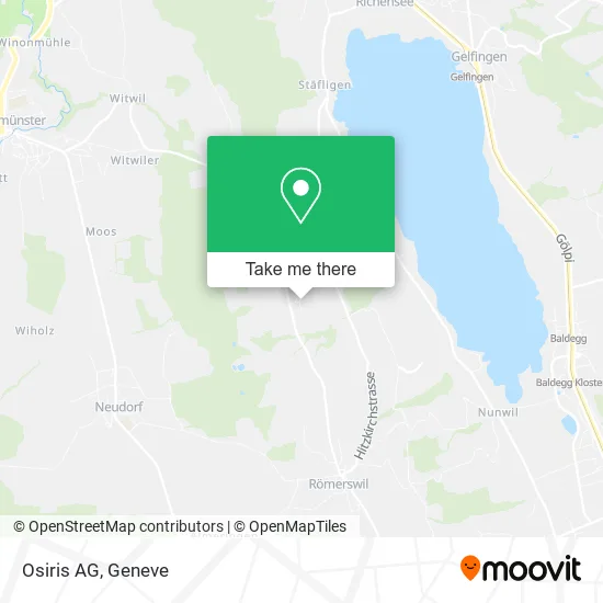 Osiris AG map