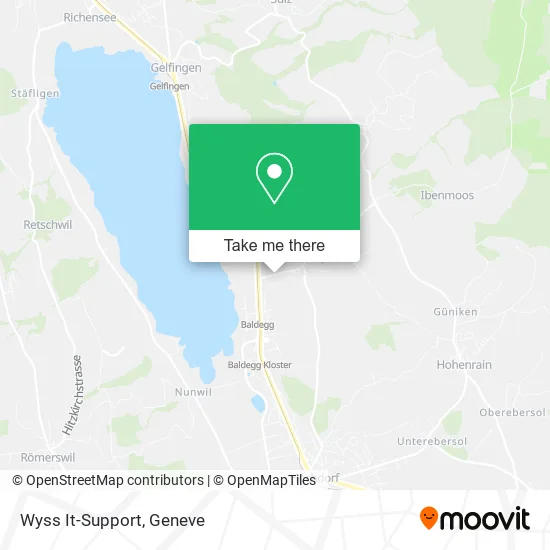 Wyss It-Support map