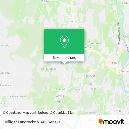 Villiger Landtechnik AG map