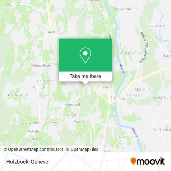 Holzbock map