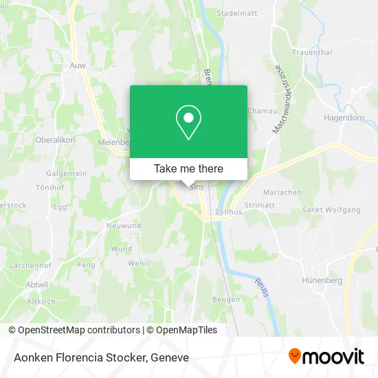 Aonken Florencia Stocker map