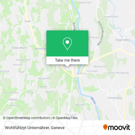Wohlfühlzyt Unternährer map