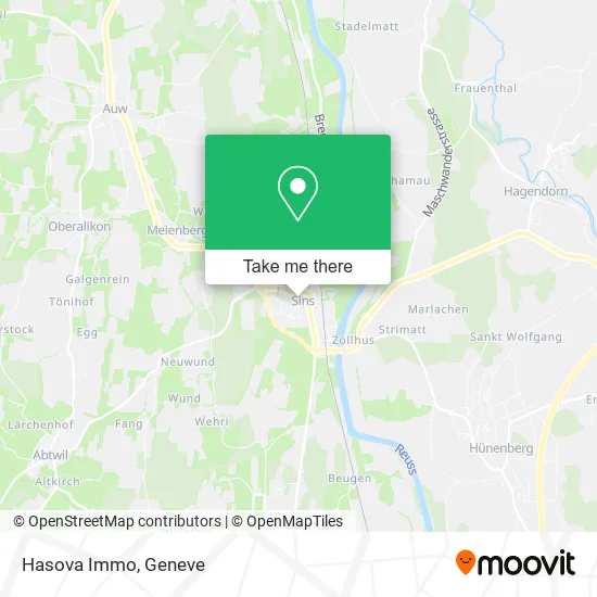 Hasova Immo map