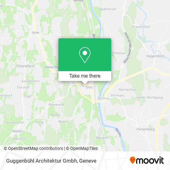Guggenbühl Architektur Gmbh map