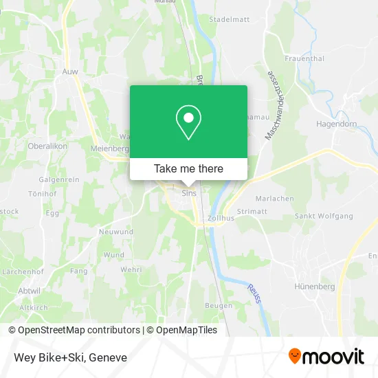 Wey Bike+Ski map