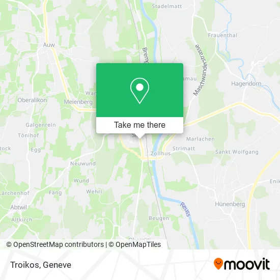 Troikos map