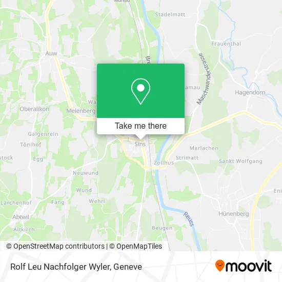 Rolf Leu Nachfolger Wyler map
