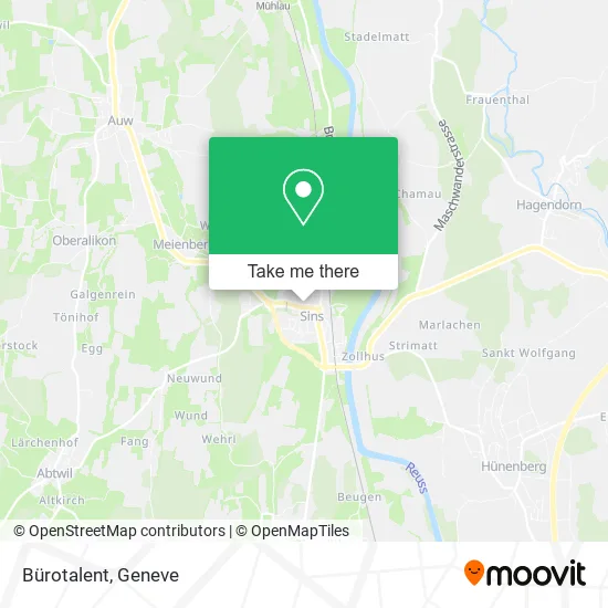 Bürotalent map