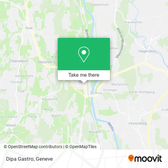 Dipa Gastro map