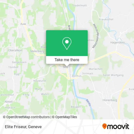 Elite Friseur map