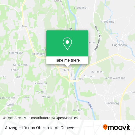 Anzeiger für das Oberfreiamt map