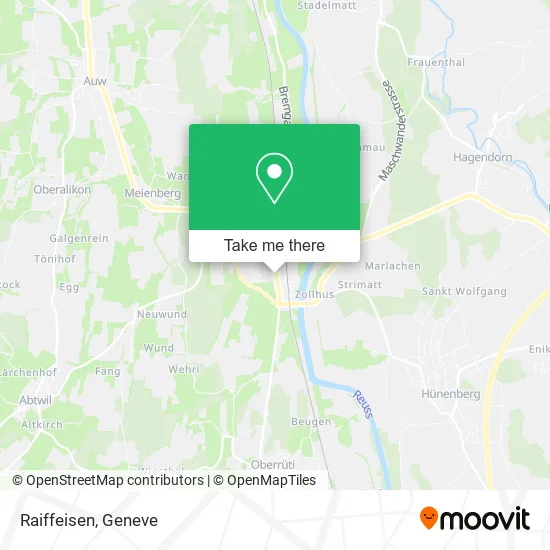 Raiffeisen map