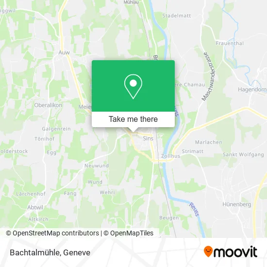 Bachtalmühle map