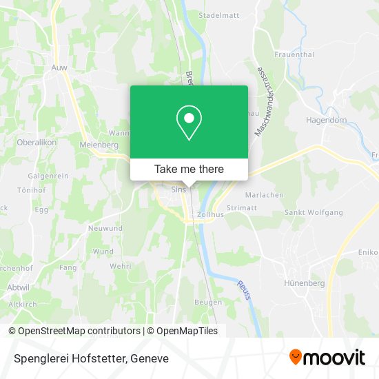 Spenglerei Hofstetter map