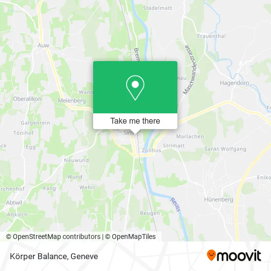 Körper Balance map