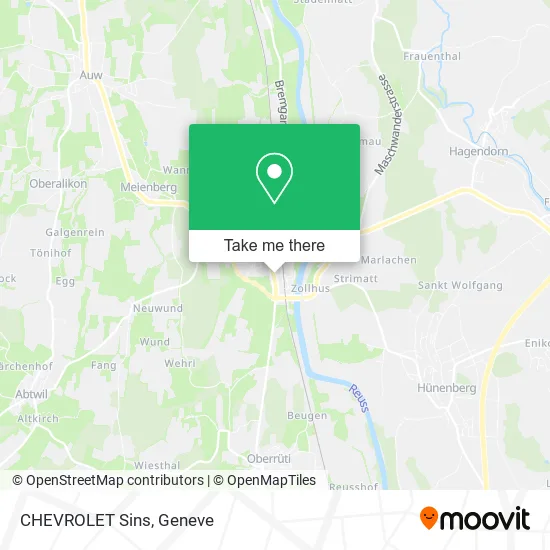 CHEVROLET Sins map