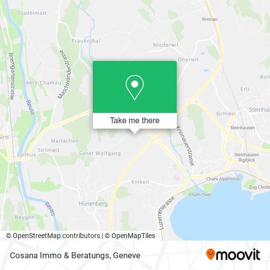 Cosana Immo & Beratungs map