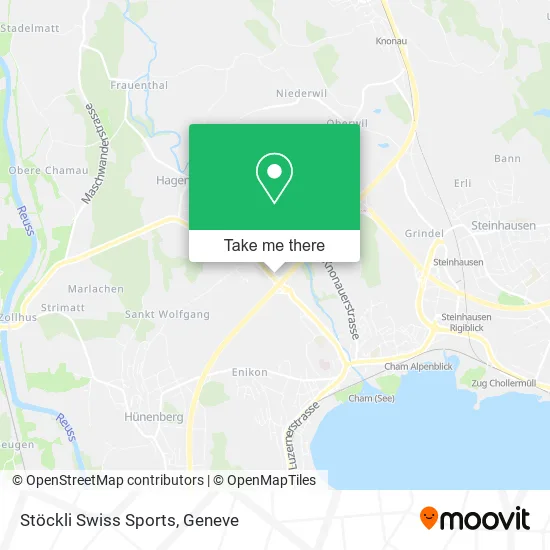 Stöckli Swiss Sports map