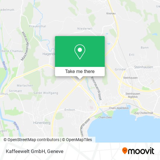 Kaffeewelt GmbH map
