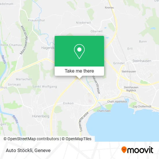 Auto Stöckli map