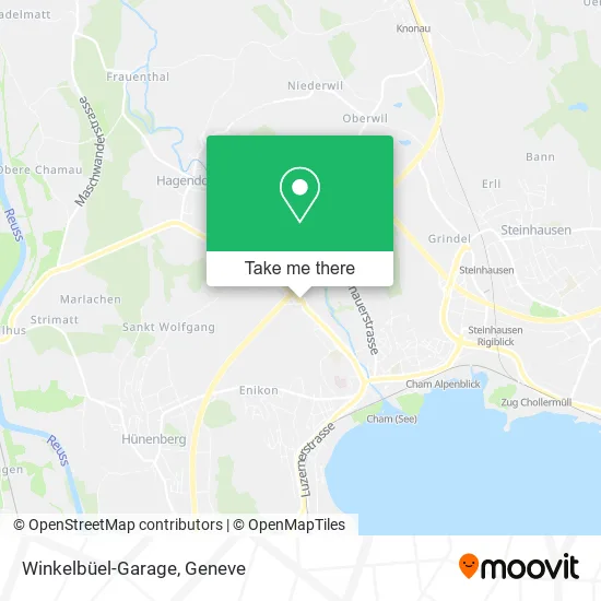 Winkelbüel-Garage map