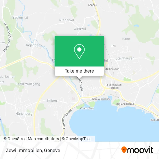 Zewi Immobilien map