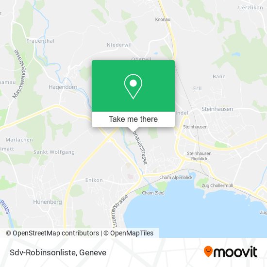 Sdv-Robinsonliste map