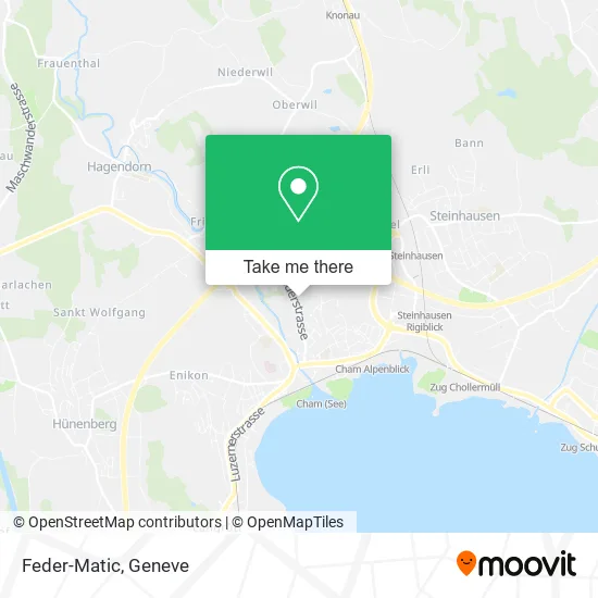 Feder-Matic map