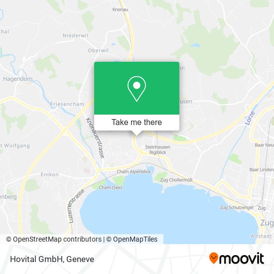 Hovital GmbH map