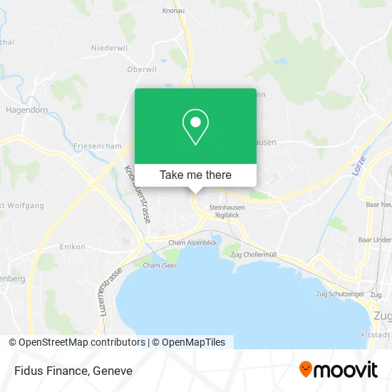Fidus Finance map