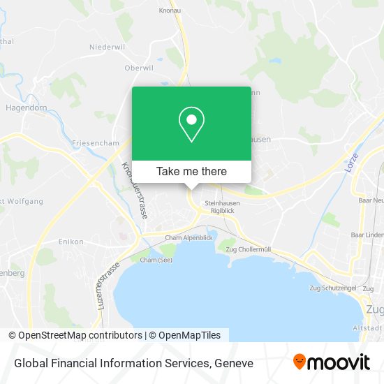 Global Financial Information Services map