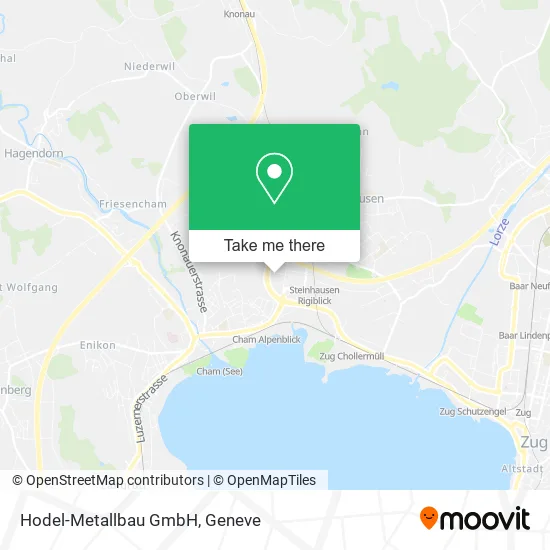 Hodel-Metallbau GmbH map