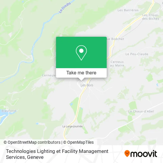 Technologies Lighting et Facility Management Services map