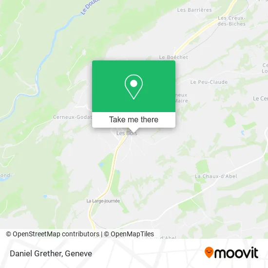 Daniel Grether map