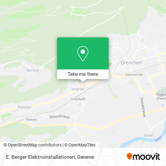 E. Berger Elektroinstallationen map