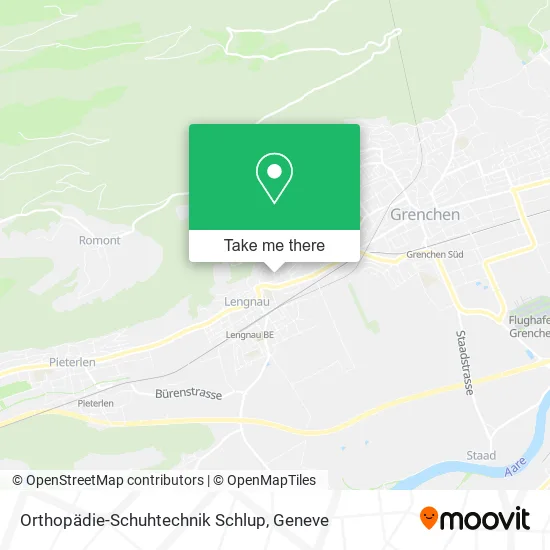 Orthopädie-Schuhtechnik Schlup map
