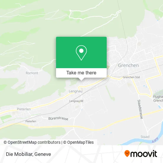 Die Mobiliar map