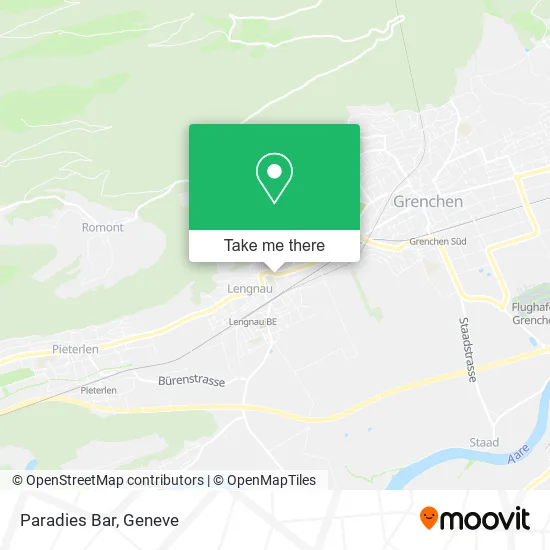 Paradies Bar map