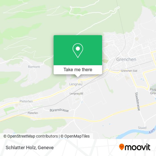 Schlatter Holz map